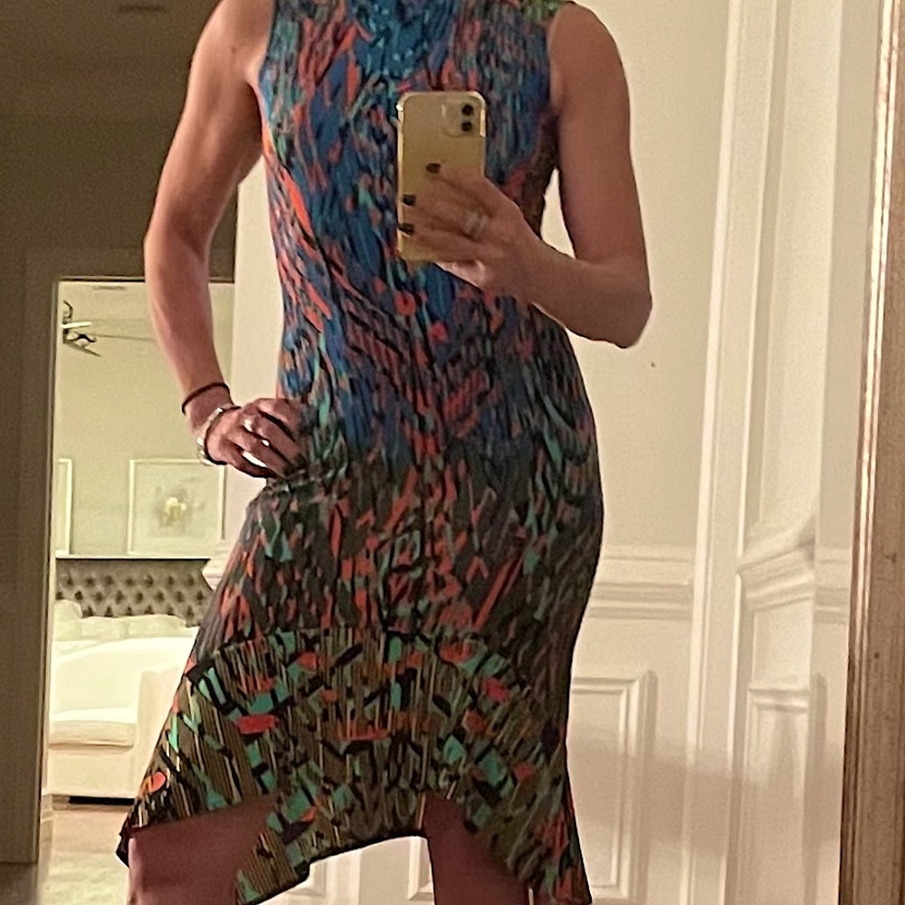 Multi colored XS BCBG dress